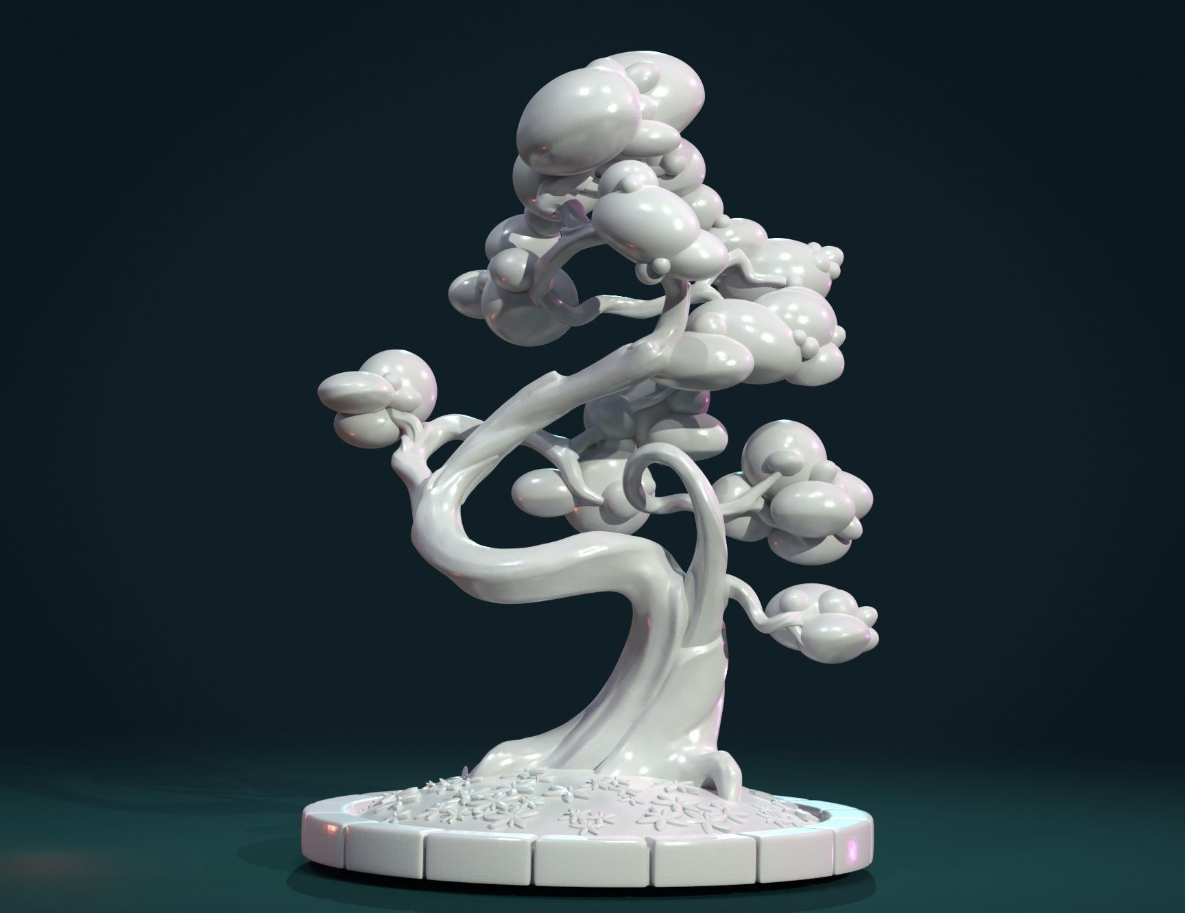 Fantasy Tree 3D print model_3