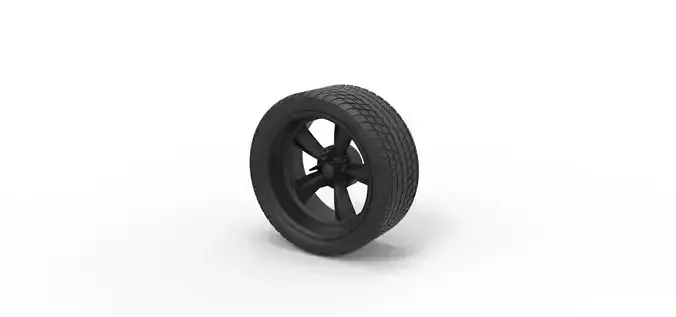  Sport wheel 3 3D print model