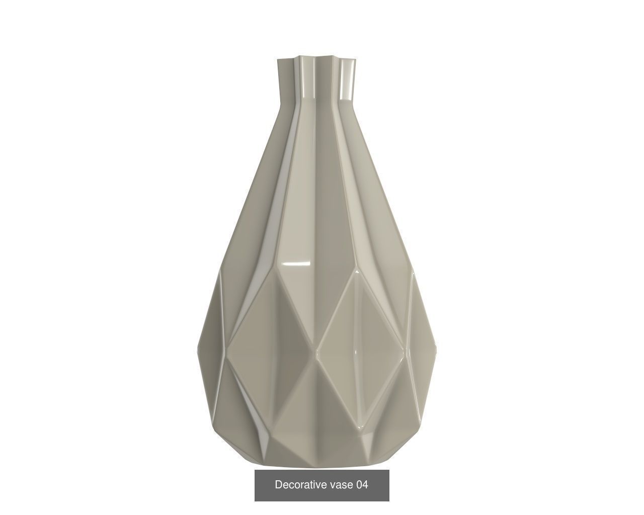 vases wavy vase 3D Model Collection_9