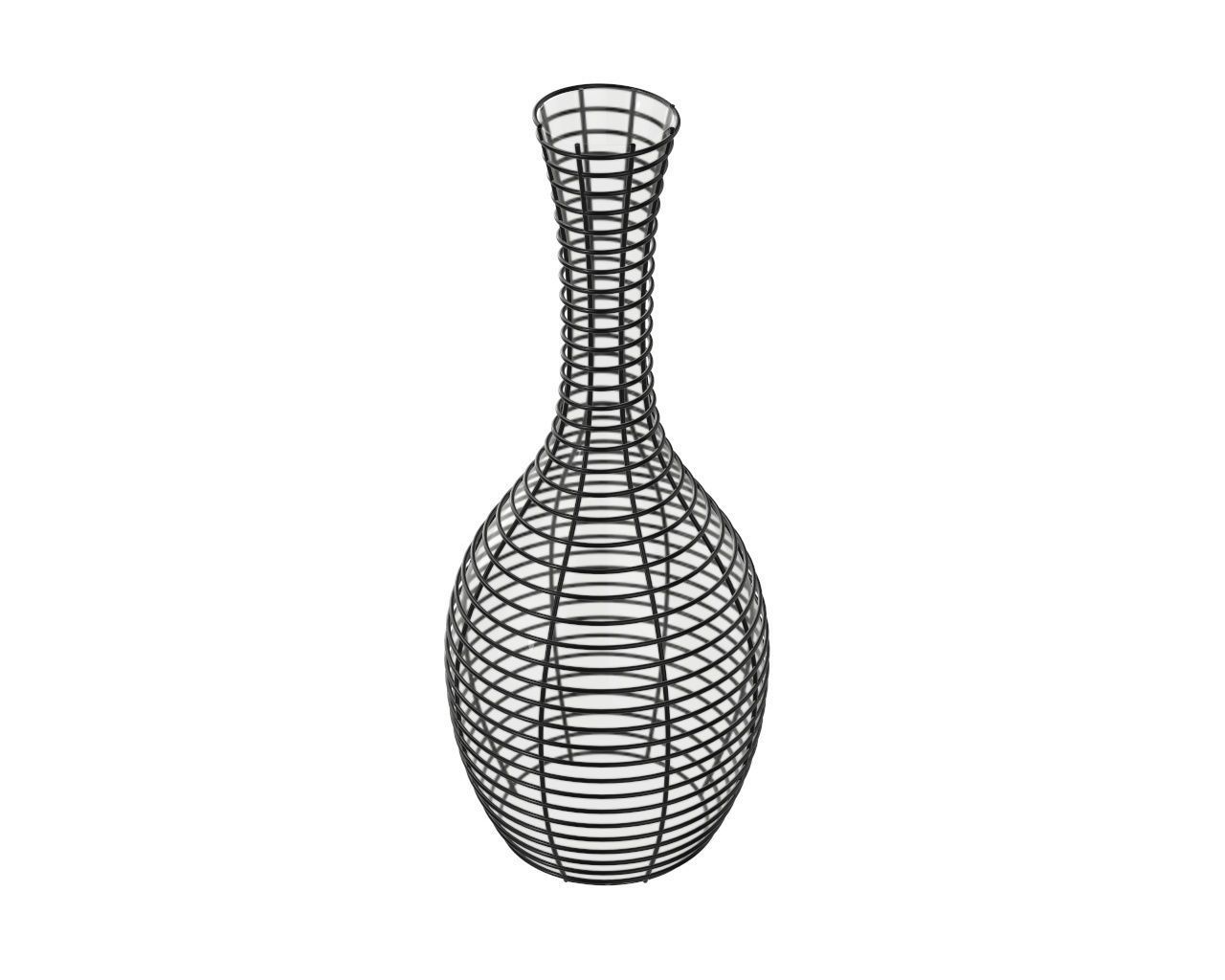 vases wavy vase 3D Model Collection_34
