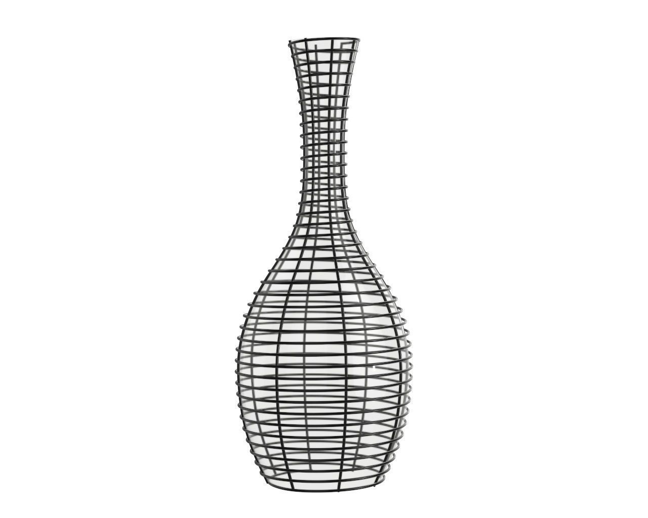 vases wavy vase 3D Model Collection_33