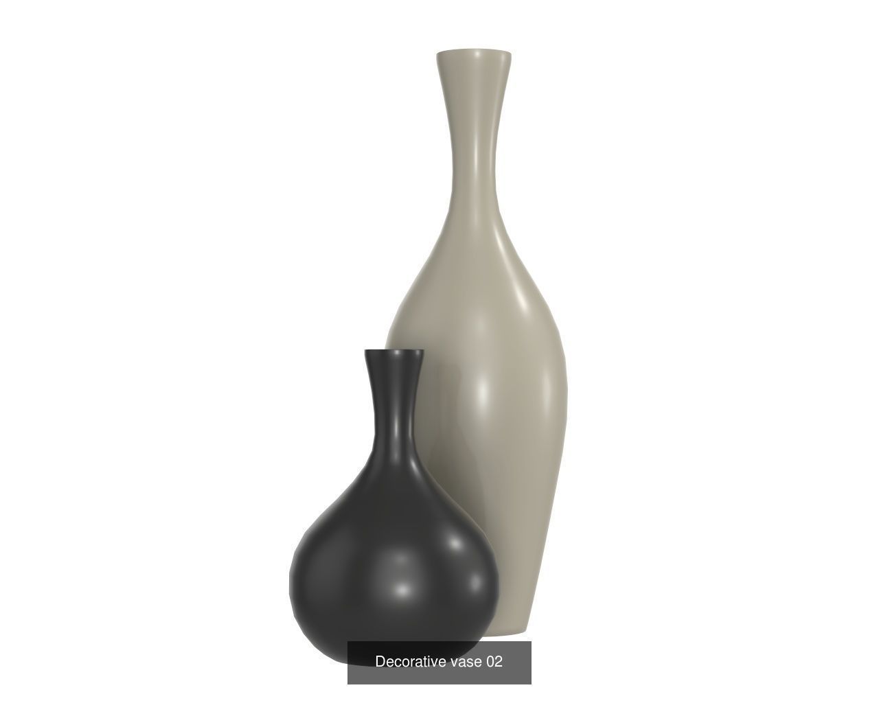vases wavy vase 3D Model Collection_11