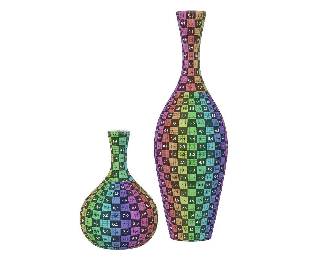 vases wavy vase 3D Model Collection_22