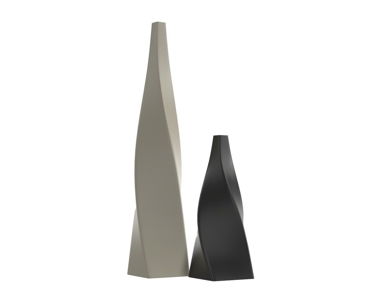 vases wavy vase 3D Model Collection_14