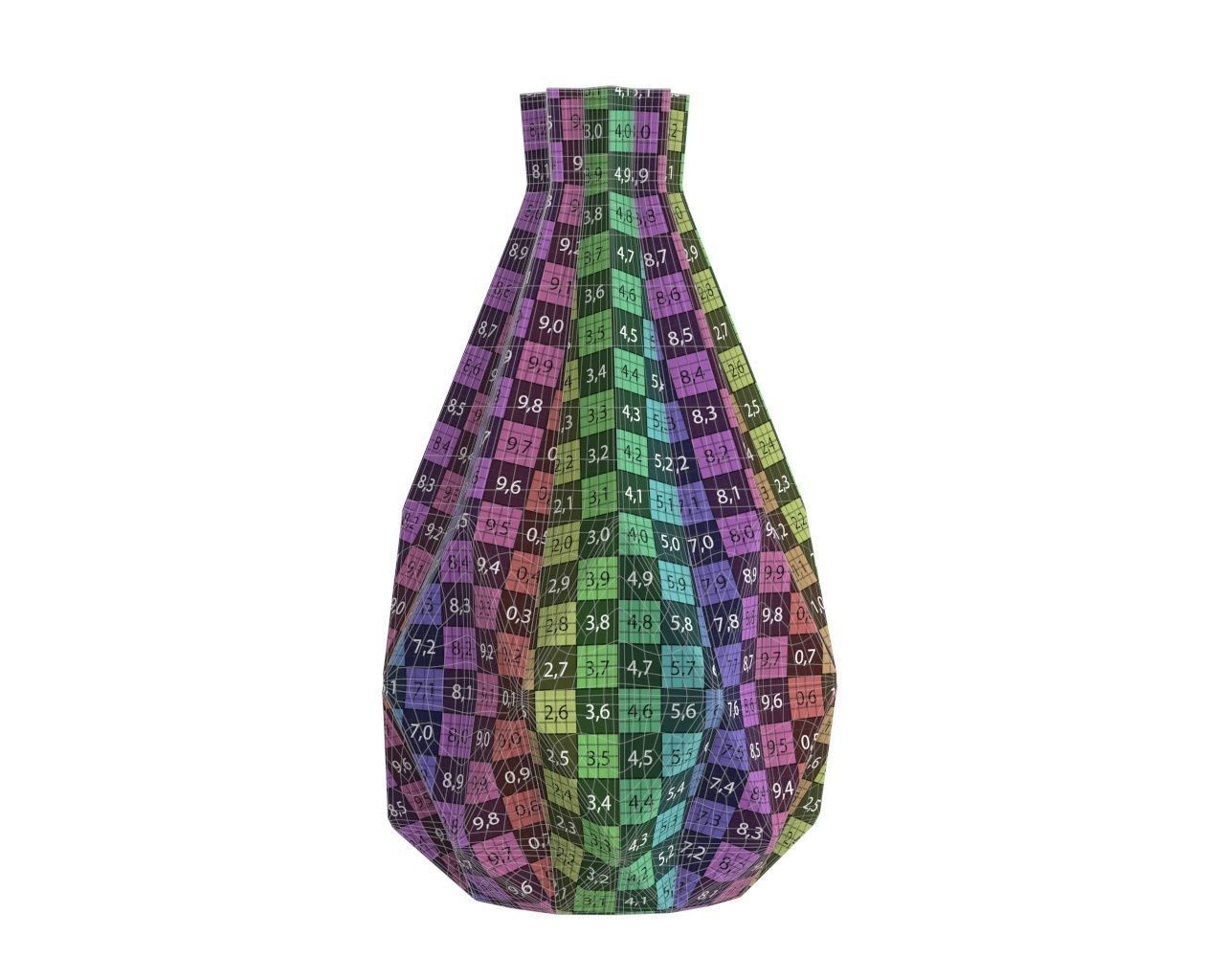 vases wavy vase 3D Model Collection_32