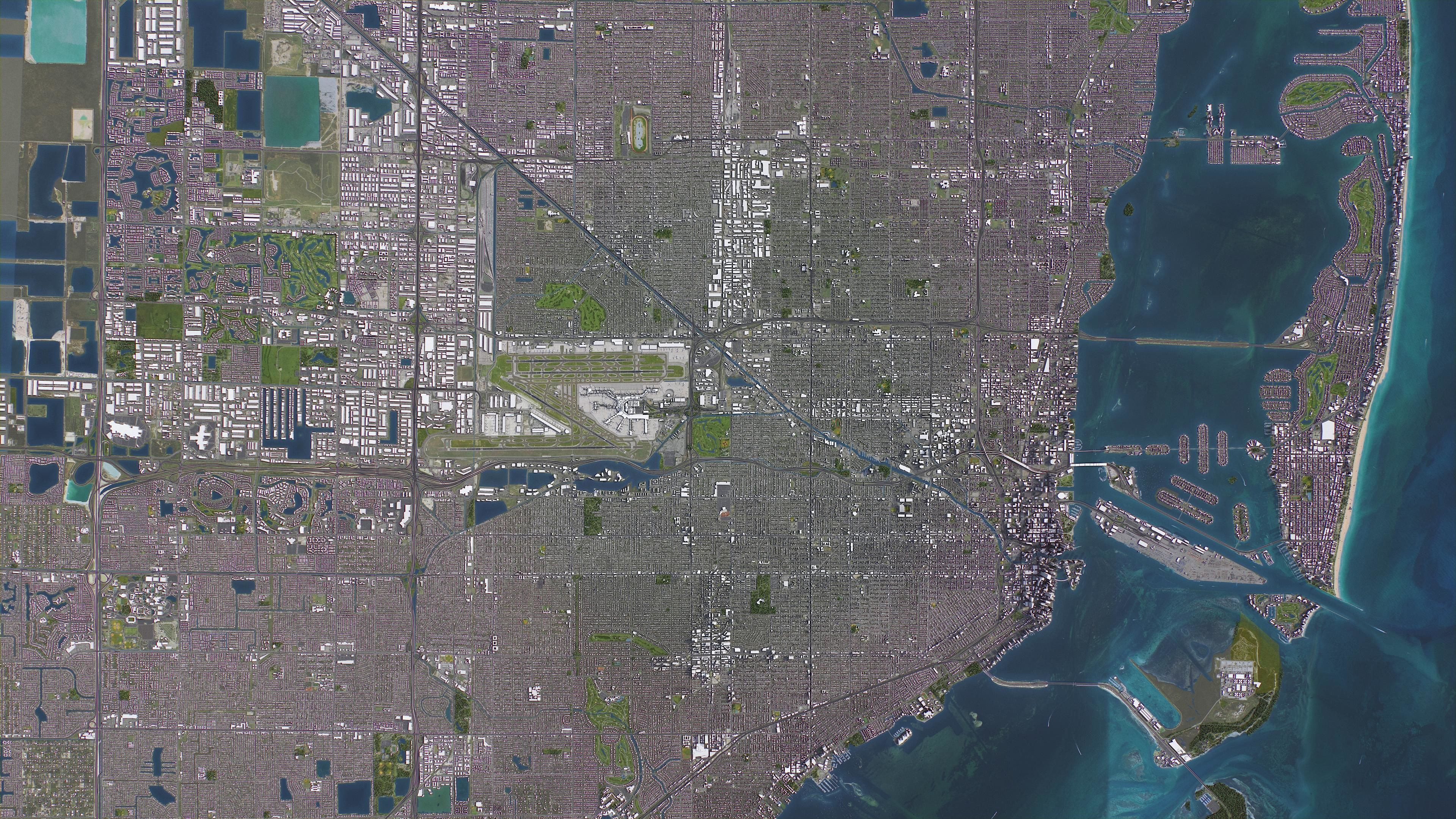 Miami Low-poly 3D model_12