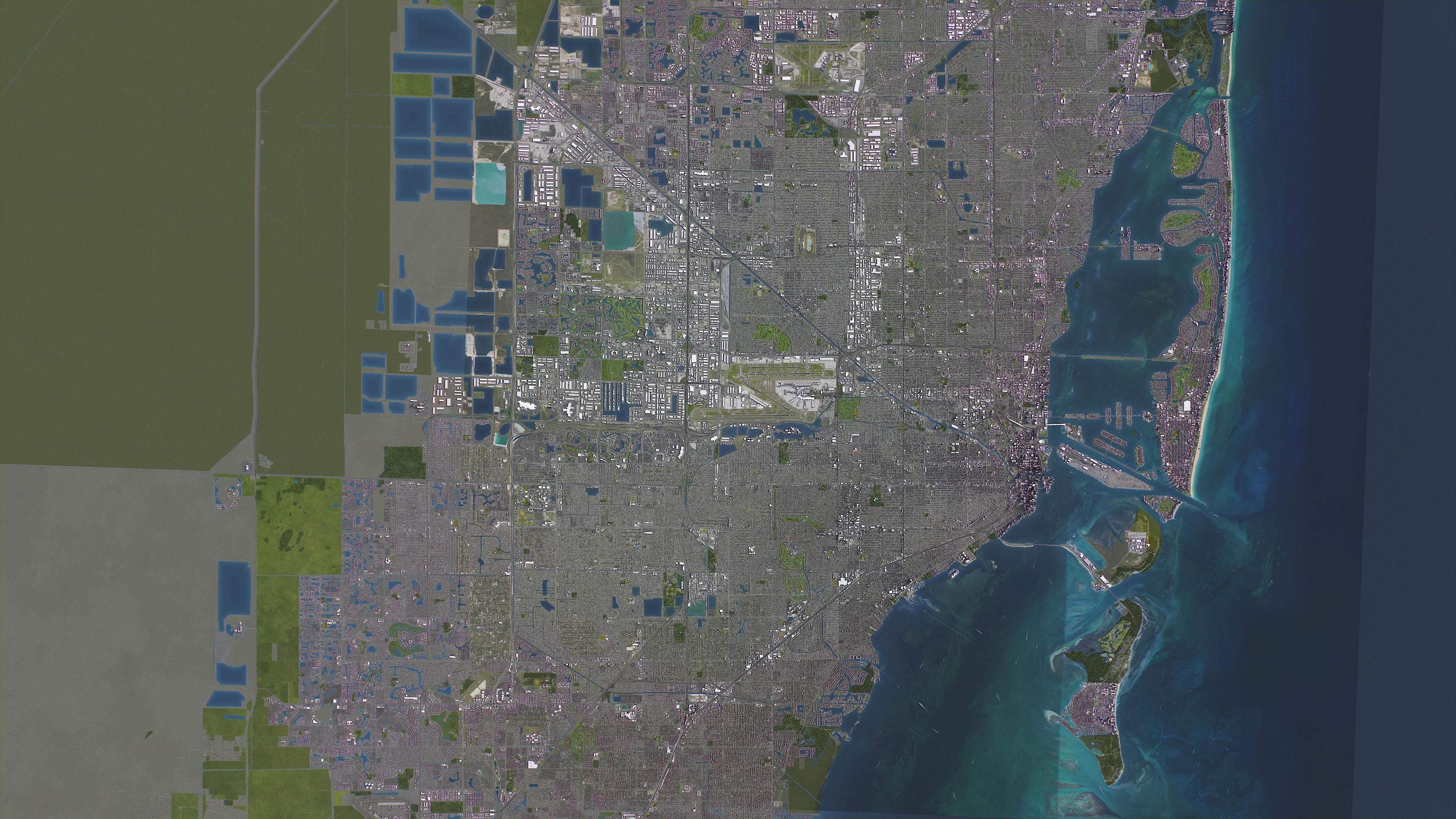 Miami Low-poly 3D model_13