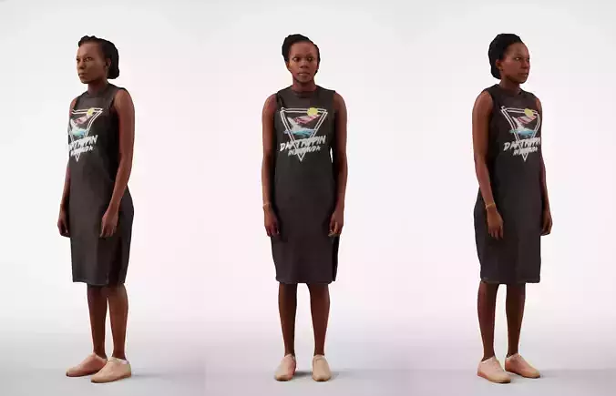 Caroline 01 Woman standing in casual oufit