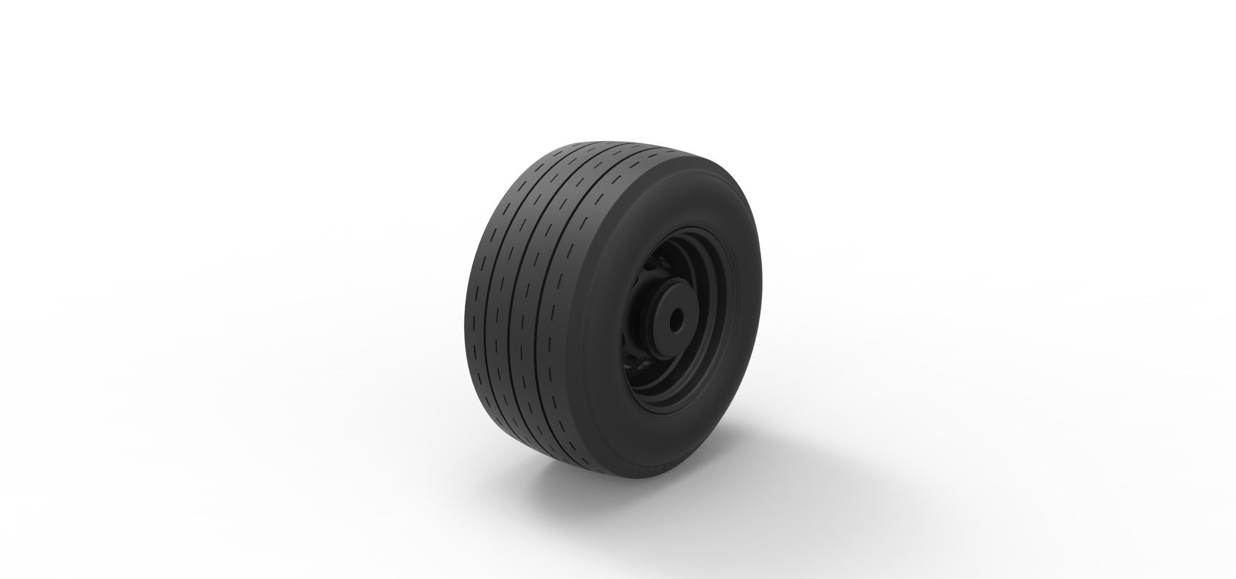 Sport wheel 7 3D print model_3