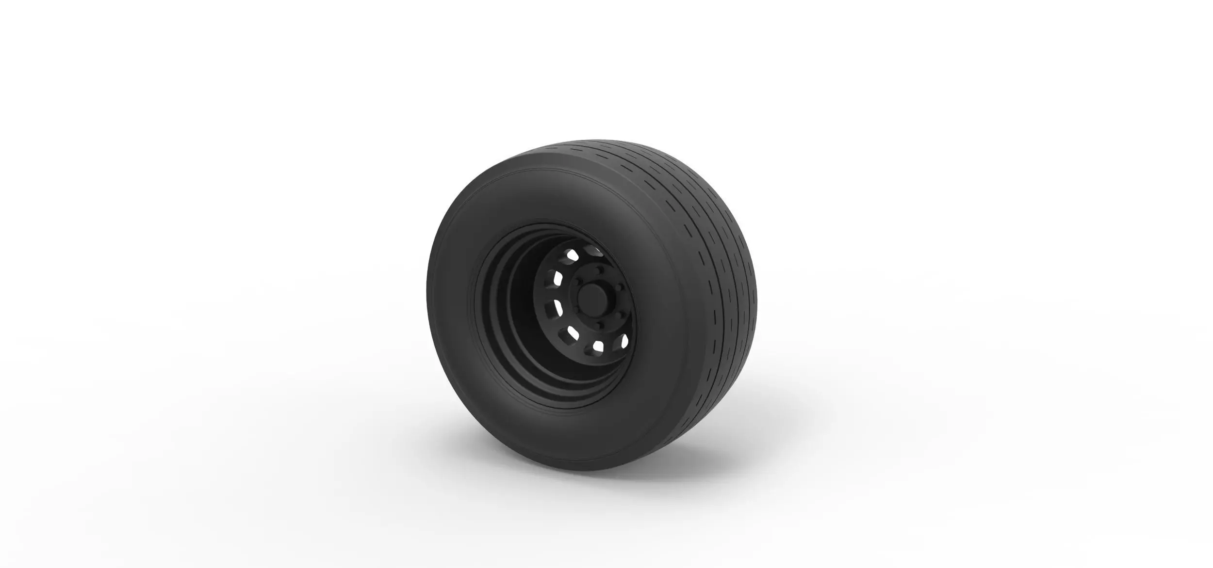 Sport wheel 7 3D print model_0