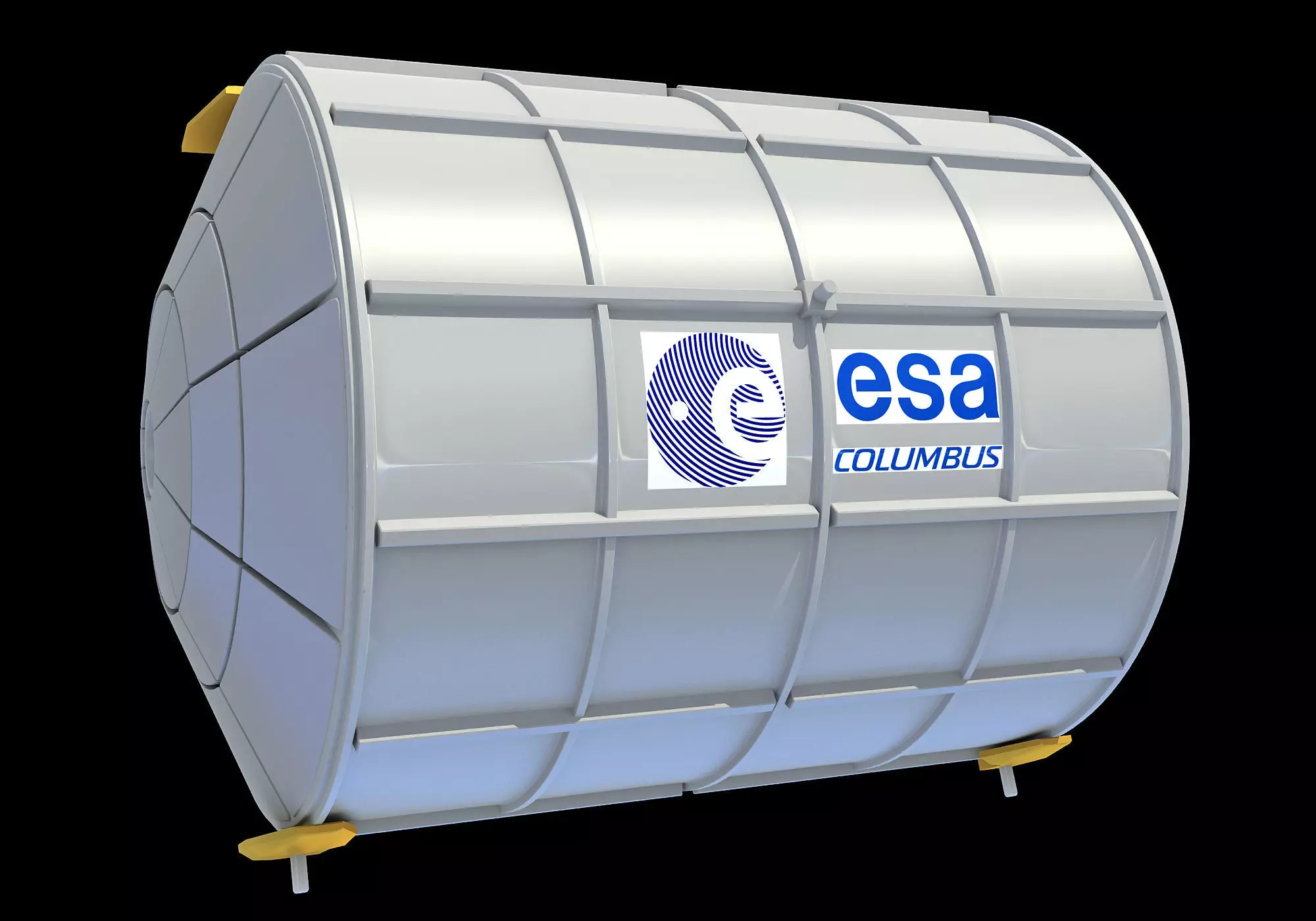 ISS Module Columbus 3D model_0