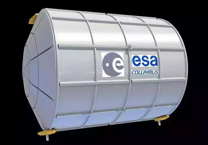 ISS Module Columbus 3D model