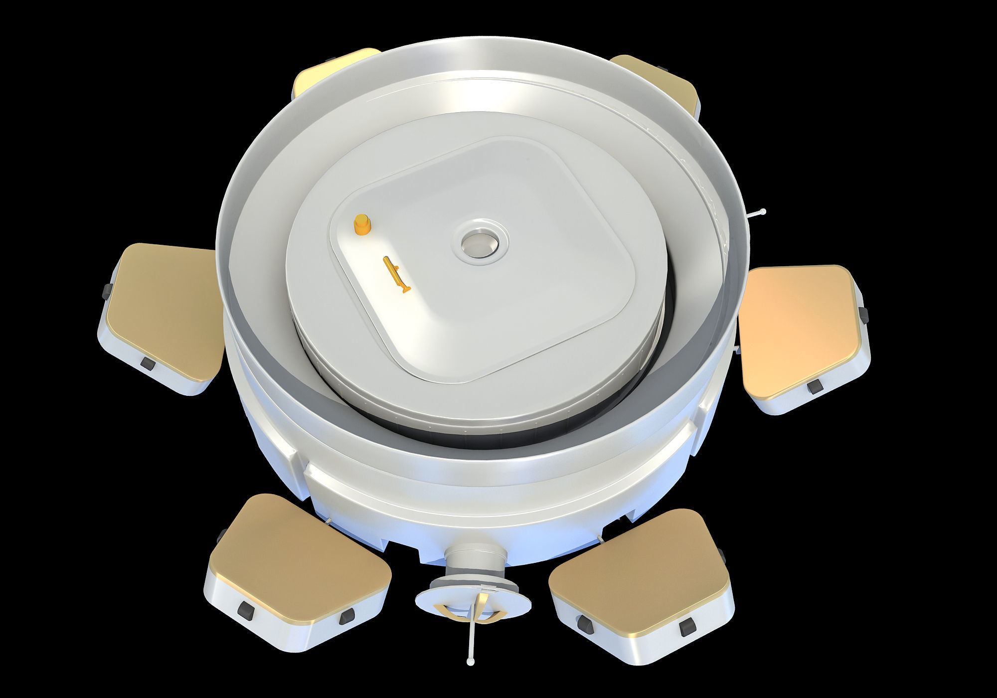 Cupola ISS Module 3D model_3