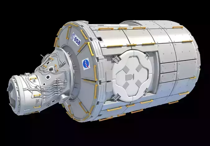 Tranquility Node 3 ISS Module 3D model