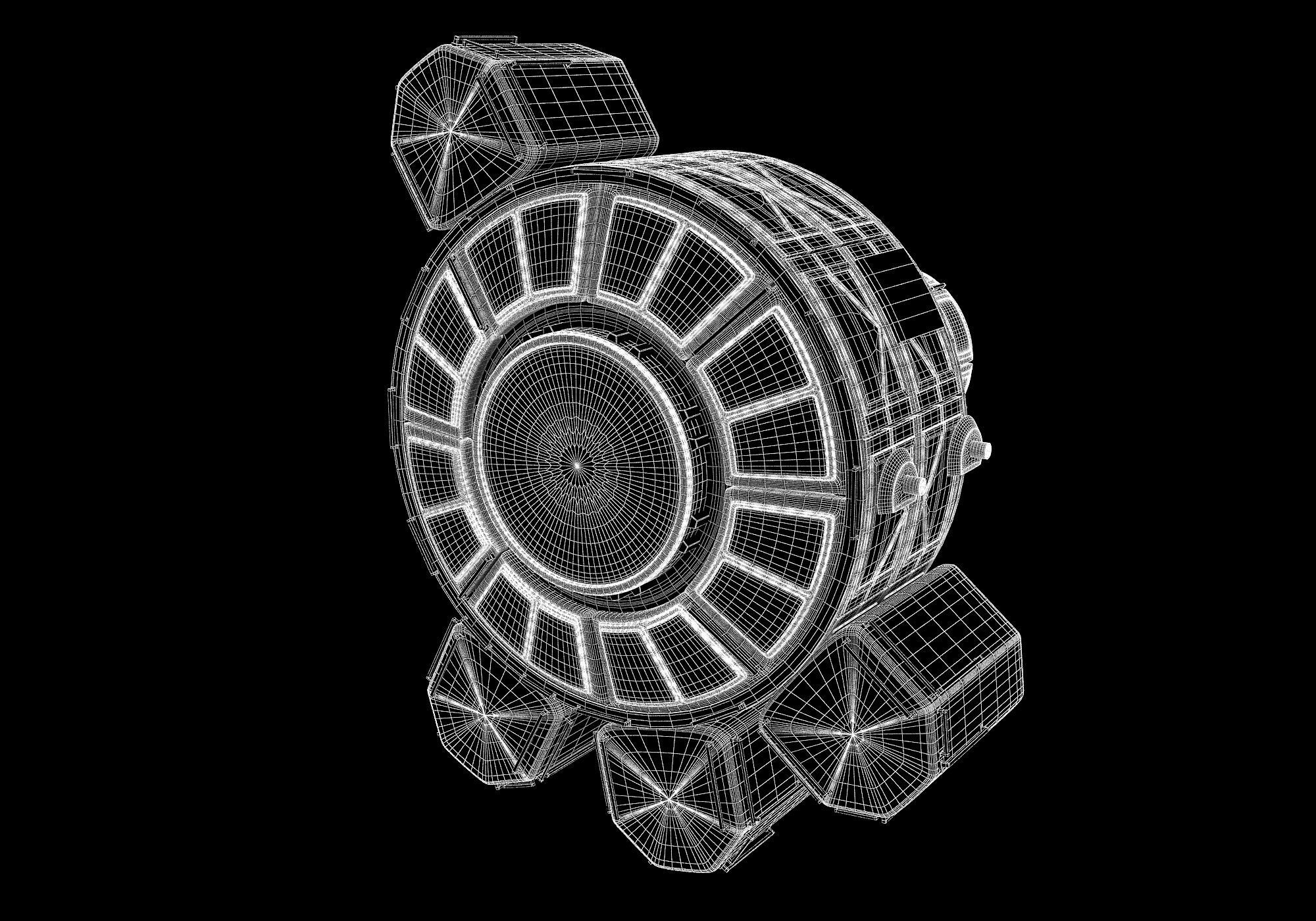 Quest Joint Airlock ISS Module 3D model_11