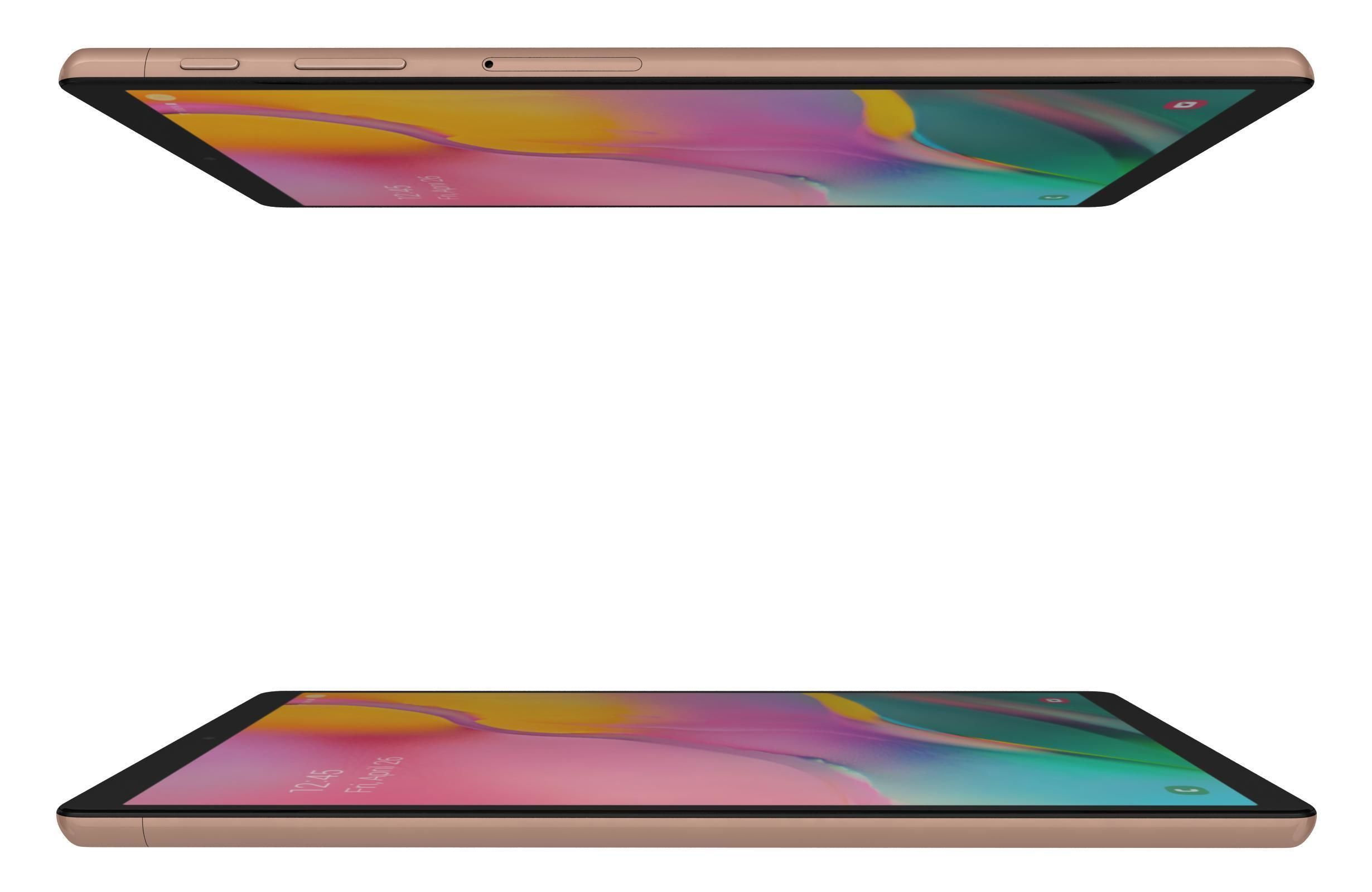 Samsung Galaxy Tab A 10 1 2019 Gold 3D model_5