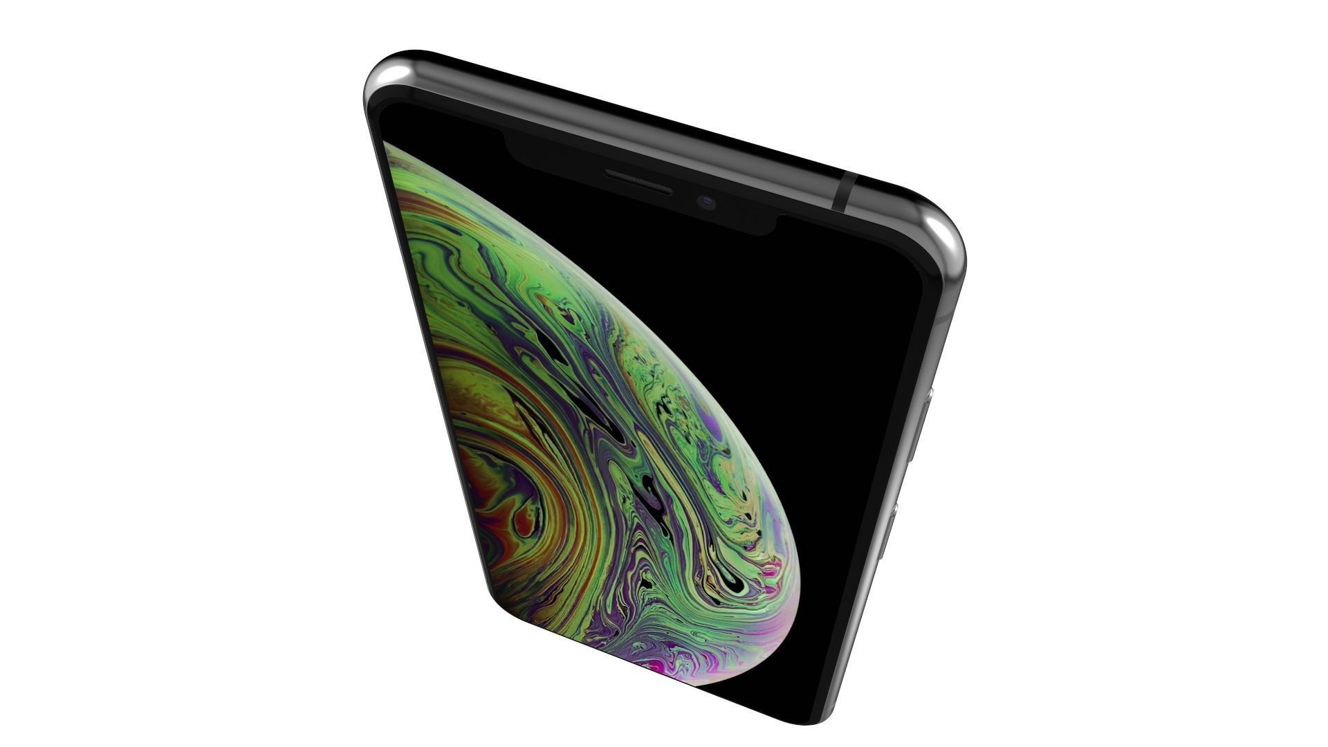 Apple iPhone XS Max Spacial Grey 3D model_9