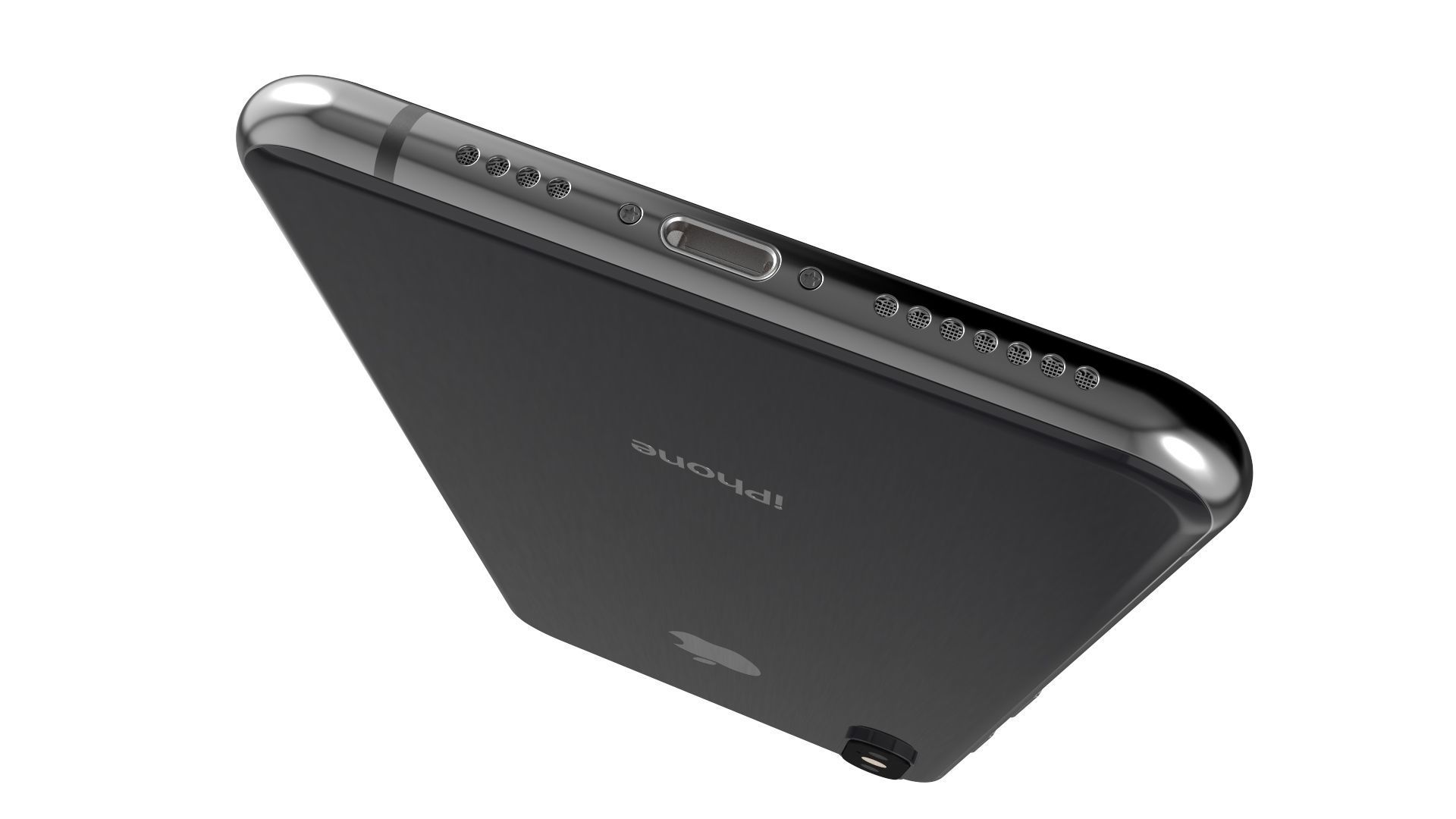 Apple iPhone XS Max Spacial Grey 3D model_15