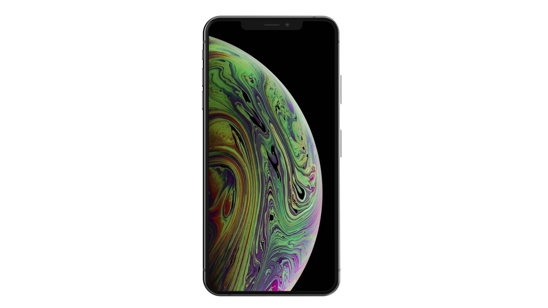 Apple iPhone XS Max Spacial Grey 3D model_1