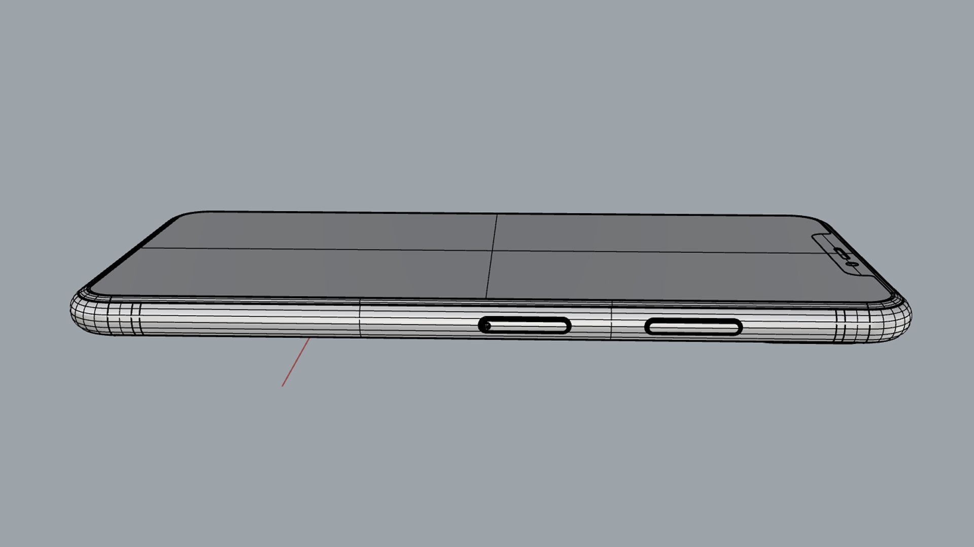 Apple iPhone XS Max Spacial Grey 3D model_19