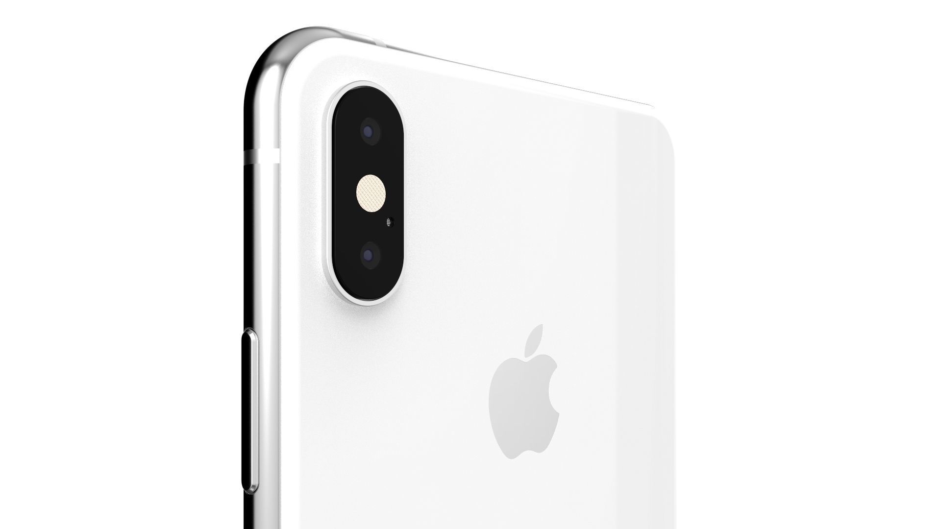 Apple iPhone XS Max White 3D model_13