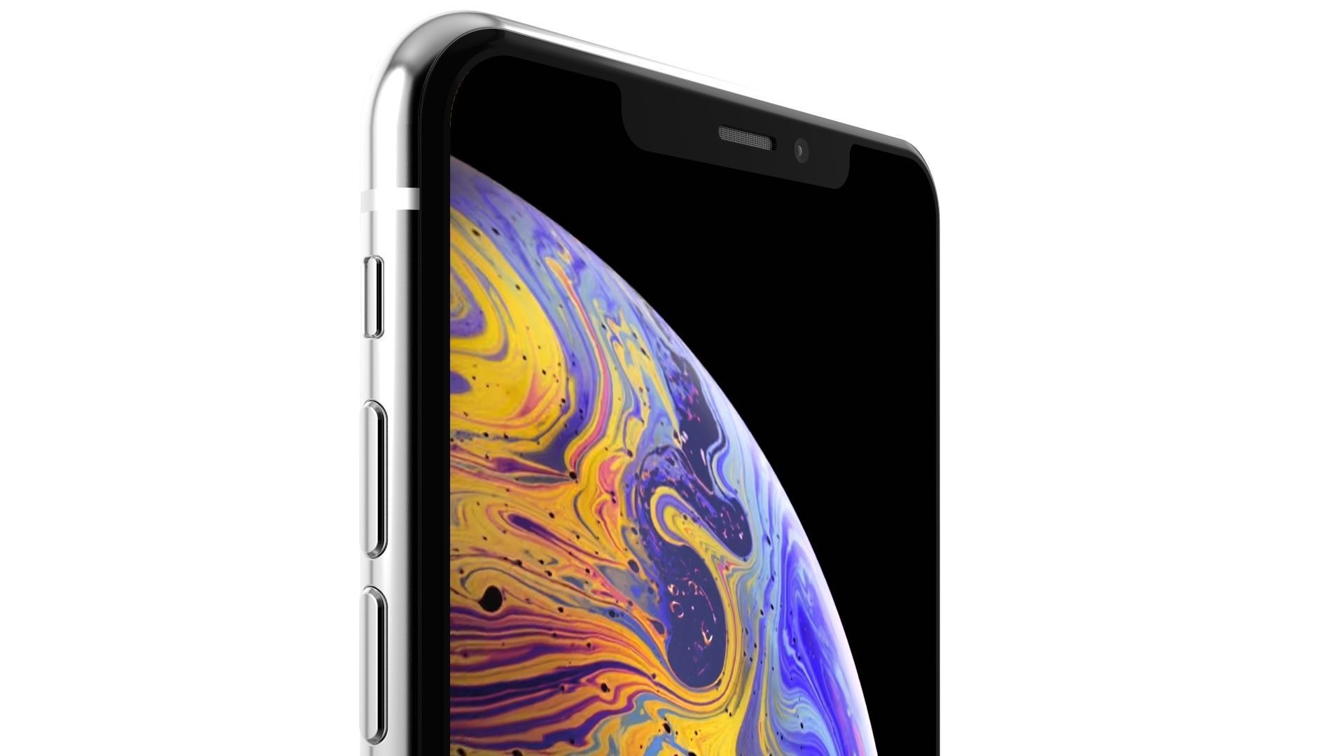 Apple iPhone XS Max White 3D model_11