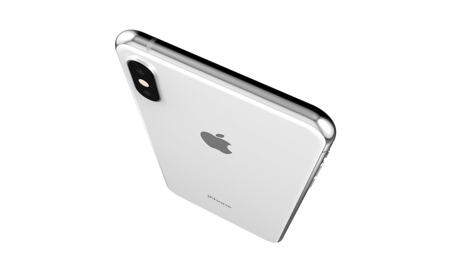 Apple iPhone XS Max White 3D model_10