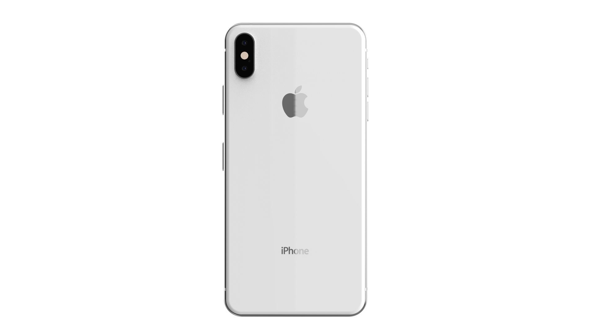 Apple iPhone XS Max White 3D model_5