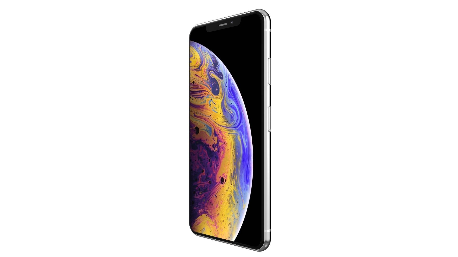 Apple iPhone XS Max White 3D model_8