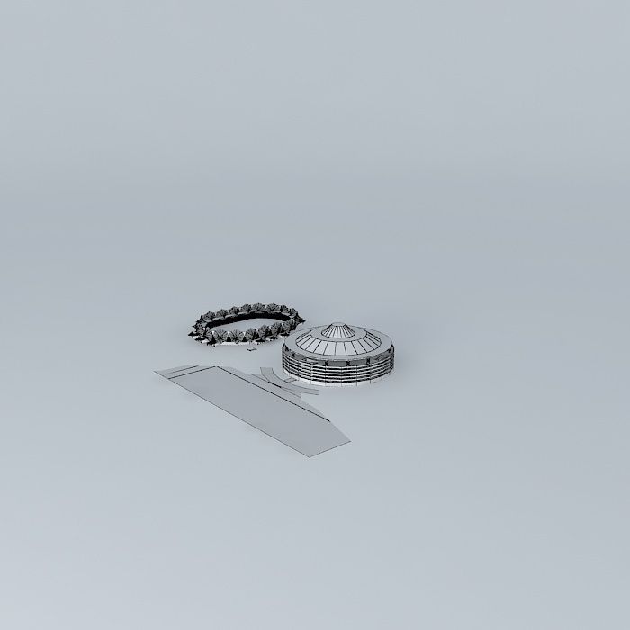MODERN STADIUM COMPLEX 3D model_4