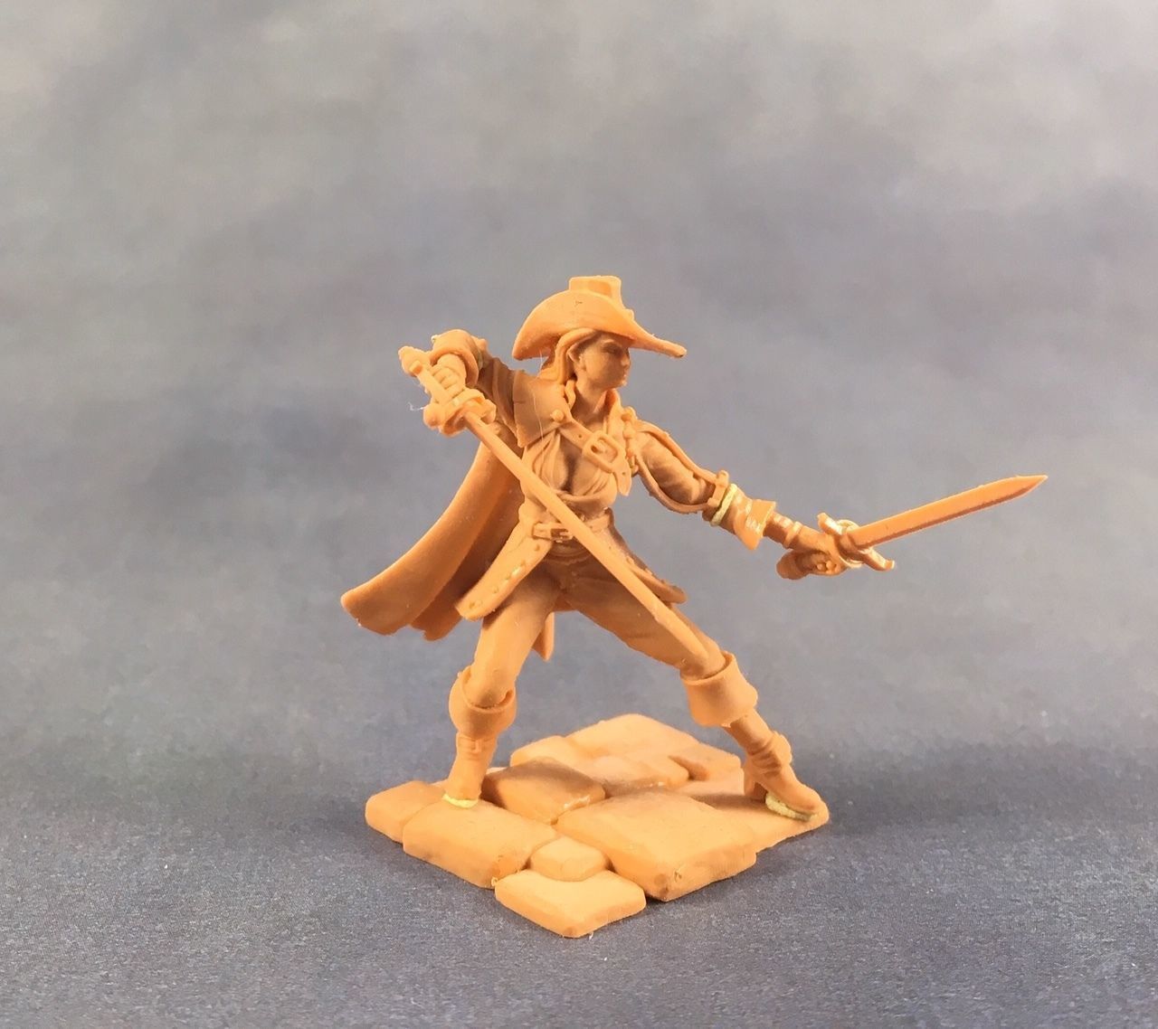Musketeer - Clemence - 35mm scale 3D print model_13