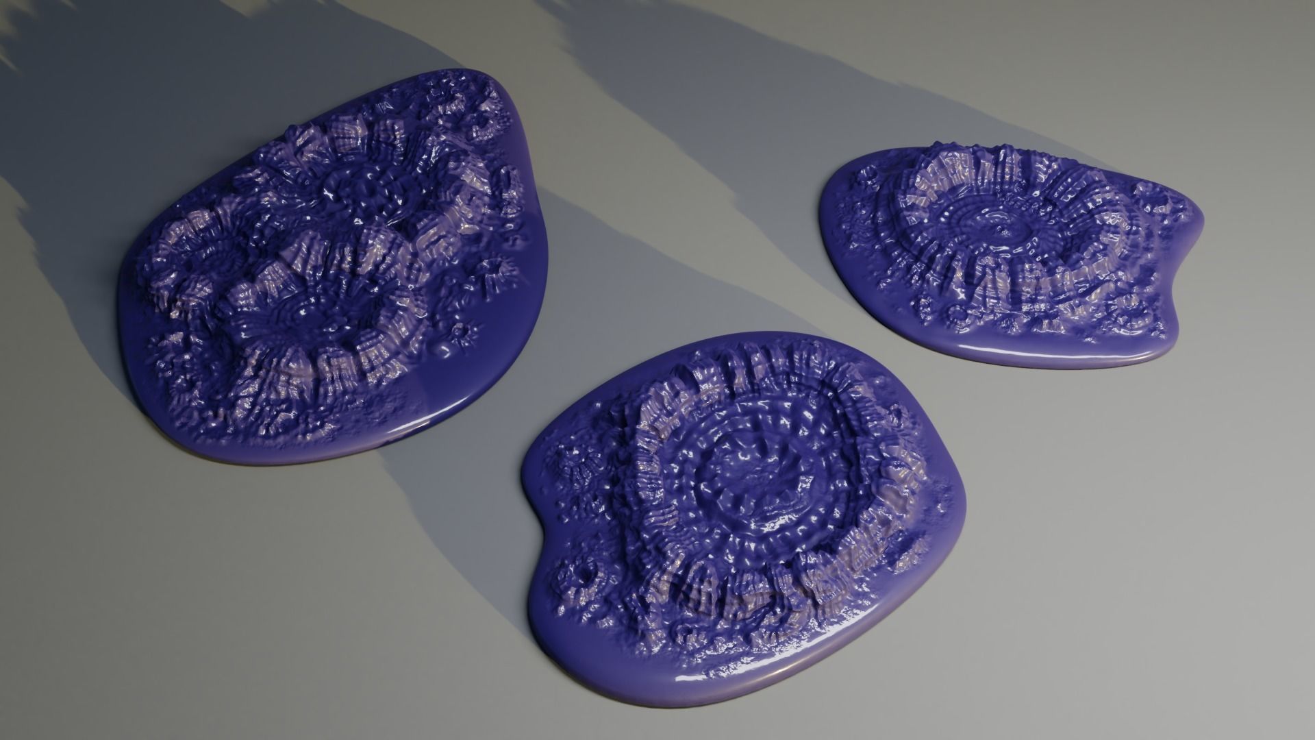3D Printable Crater set 3D print model_14