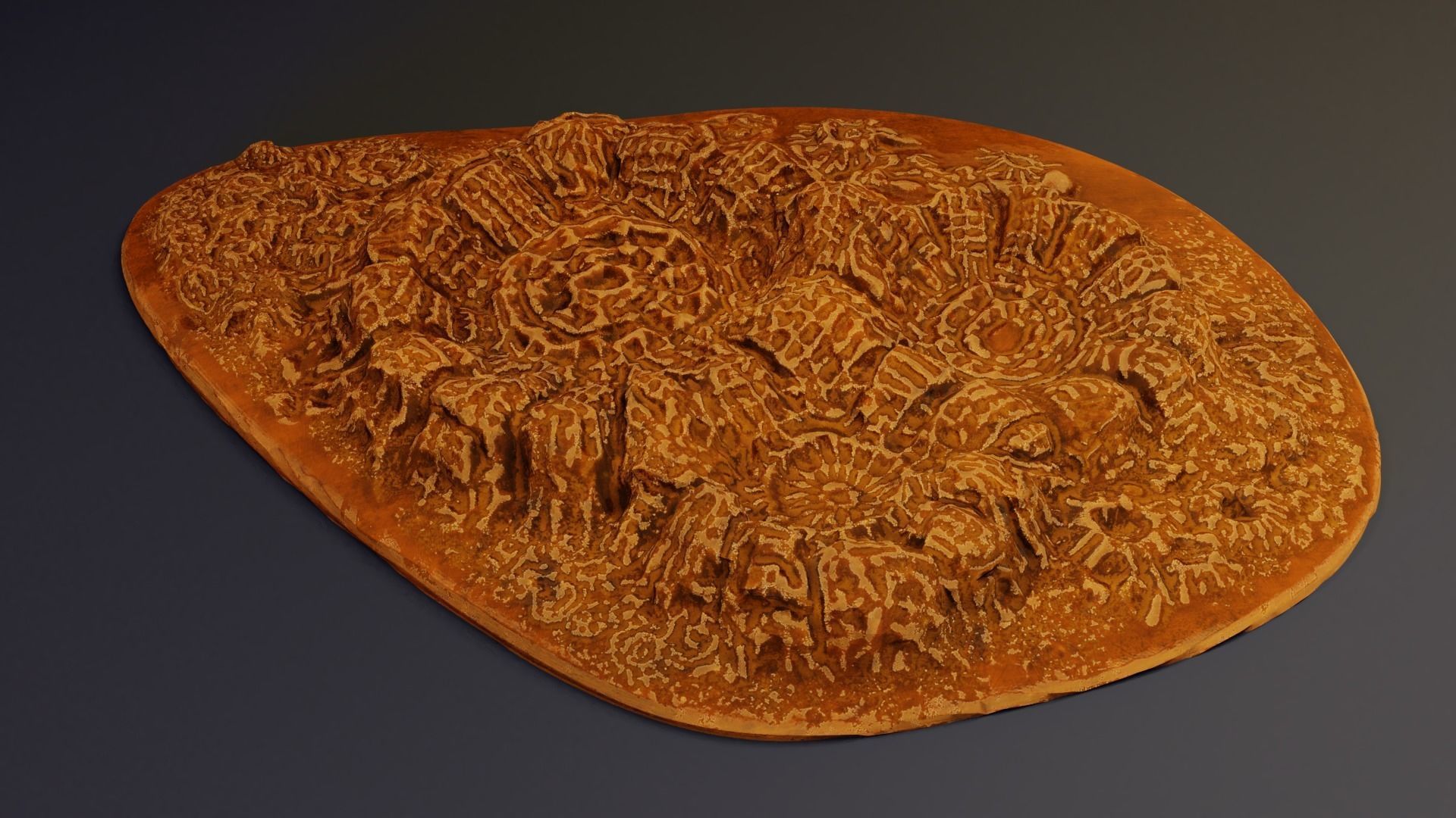 3D Printable Crater set 3D print model_11
