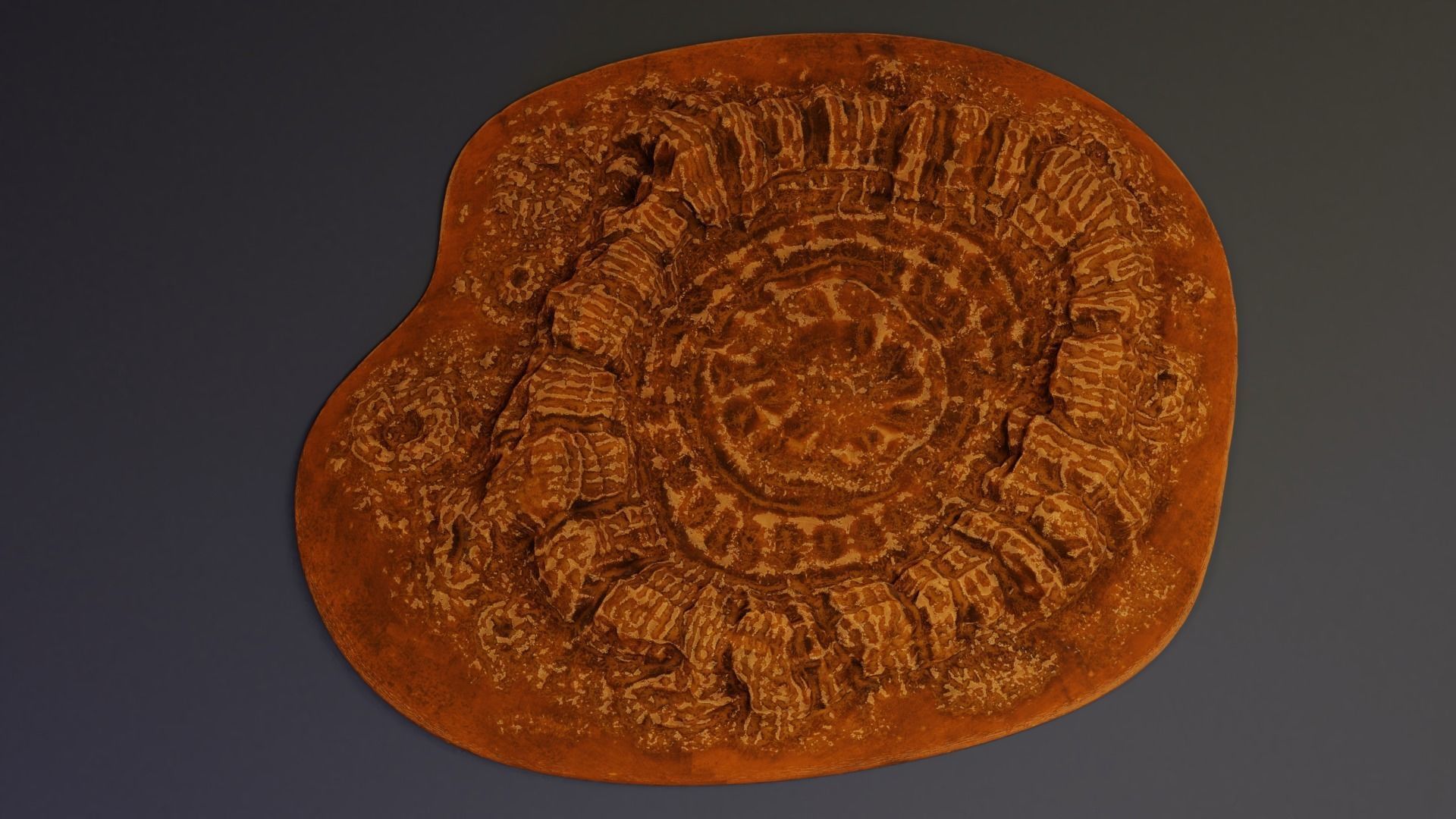 3D Printable Crater set 3D print model_10