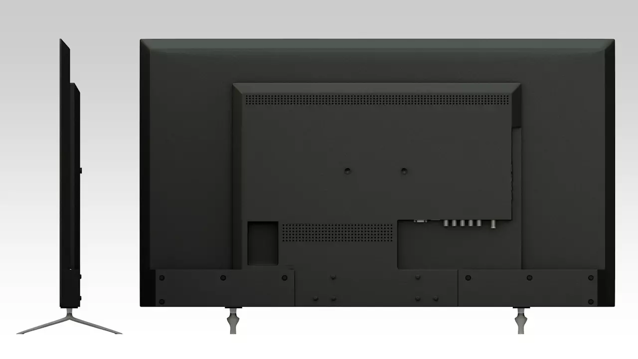 42in LED Tv 3D model