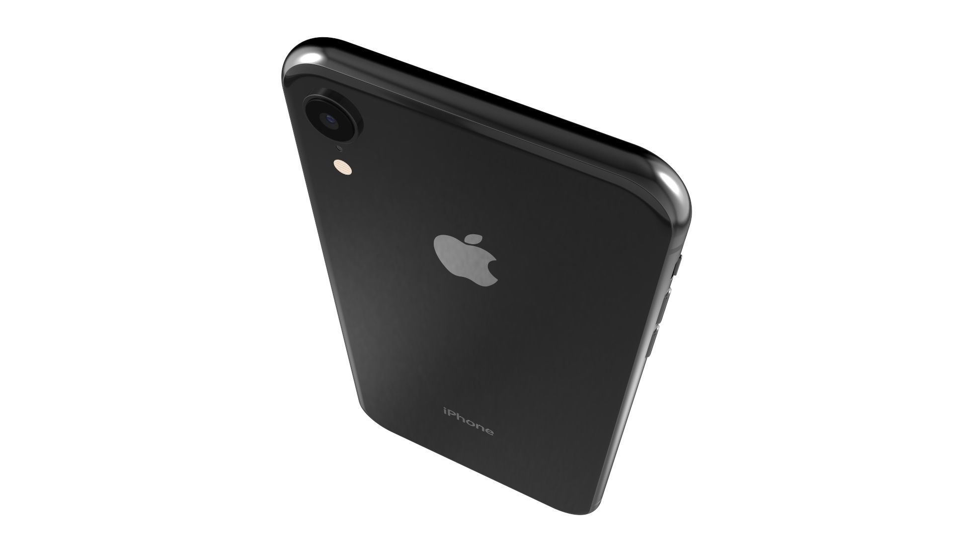 Apple iPhone XR Black 3D model_10