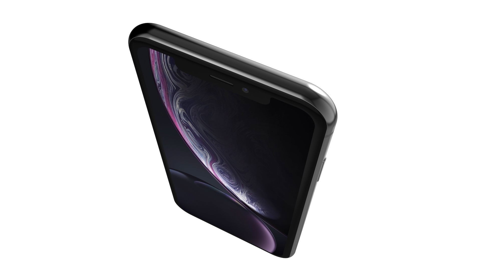 Apple iPhone XR Black 3D model_9