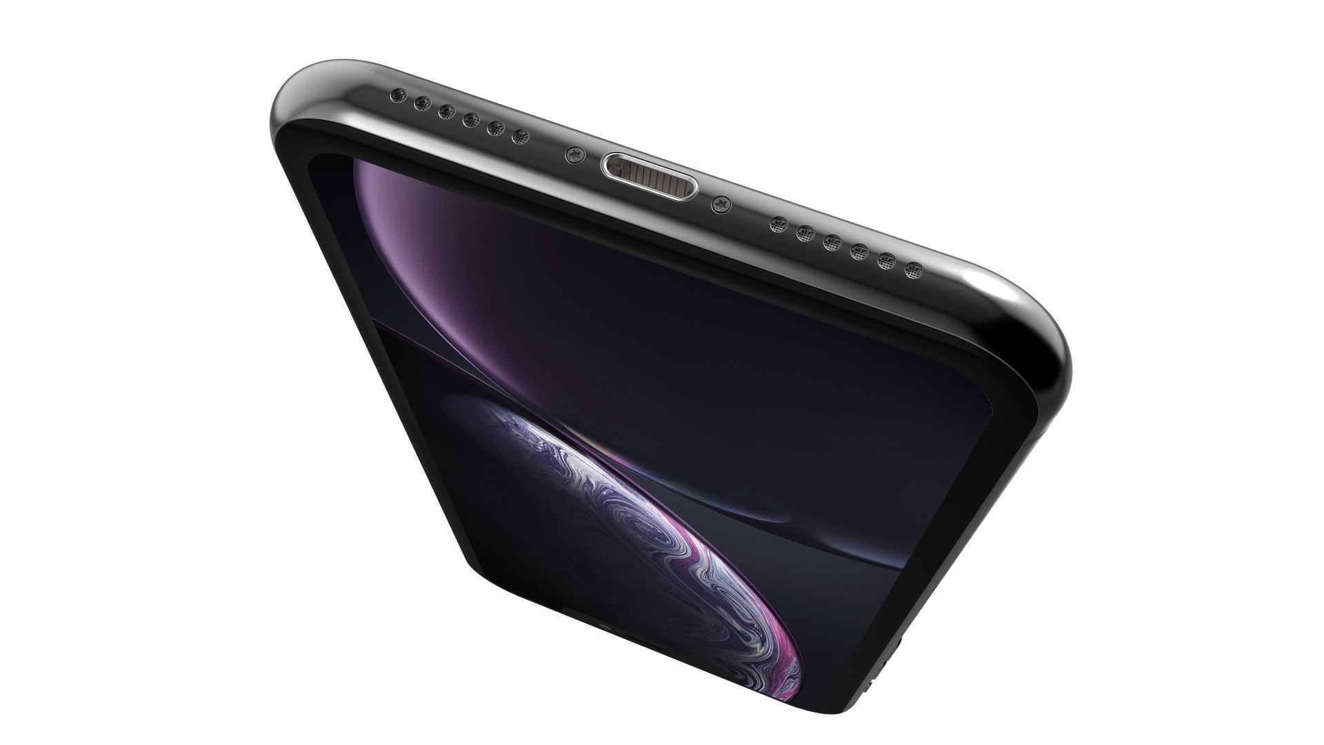 Apple iPhone XR Black 3D model_11