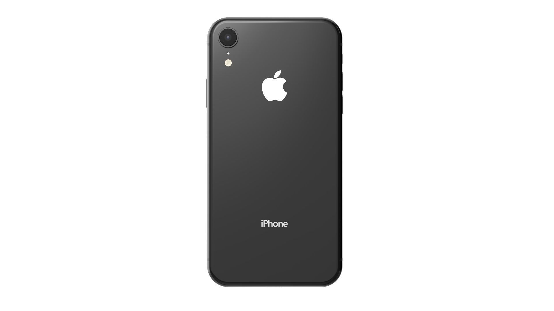 Apple iPhone XR Black 3D model_5