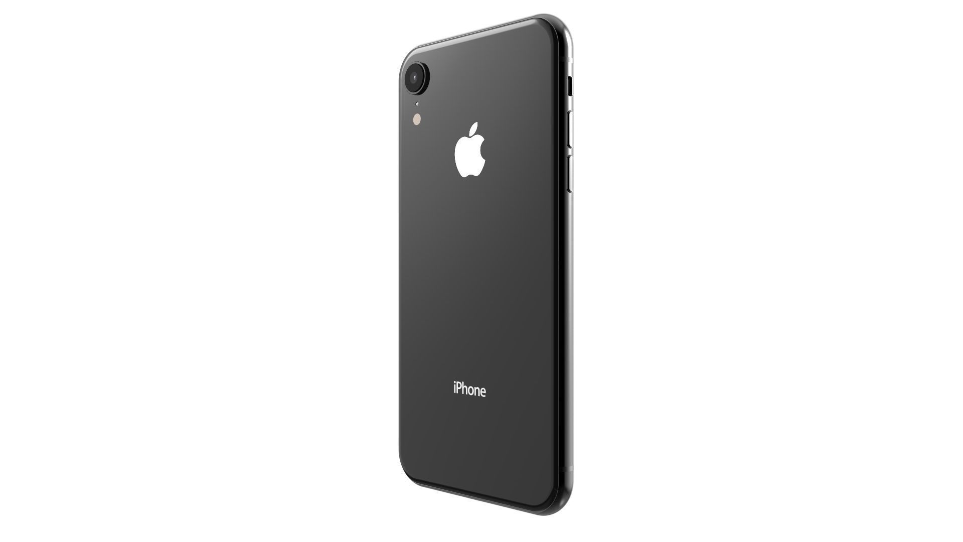 Apple iPhone XR Black 3D model_4