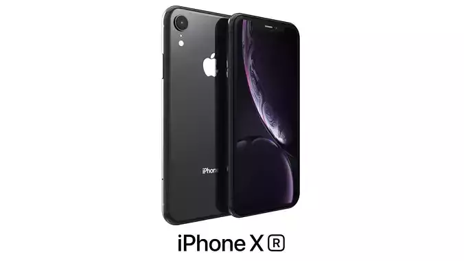 Apple iPhone XR Black 3D model