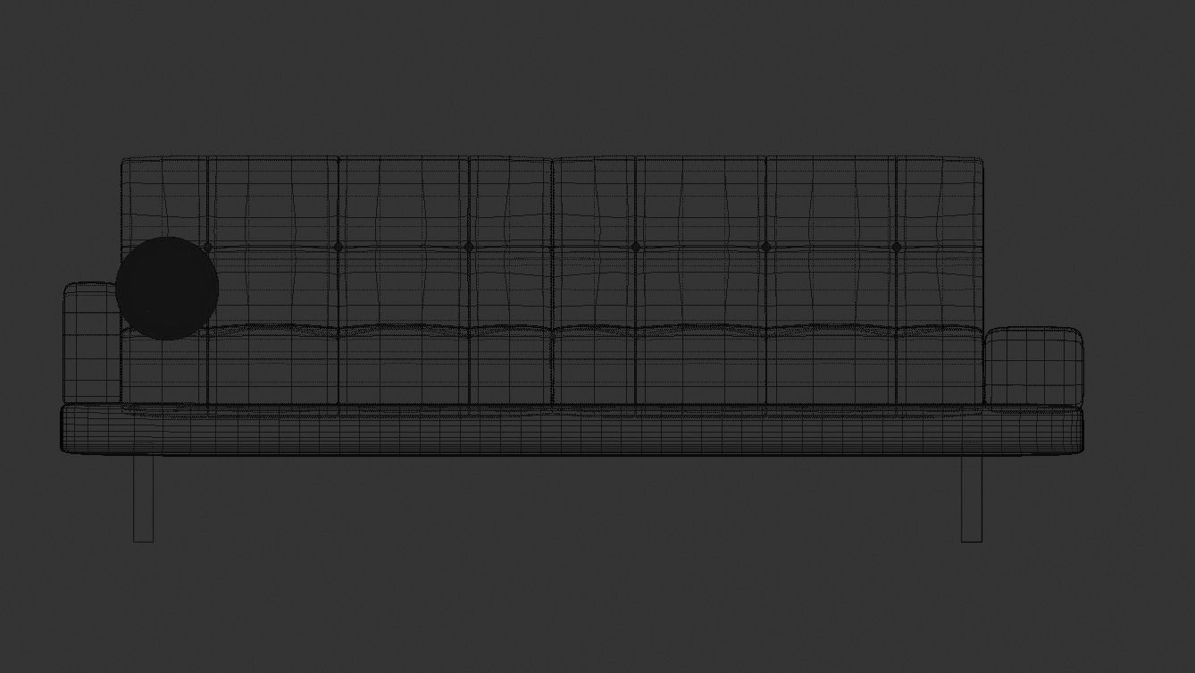 Modern Sofa 3D model_5