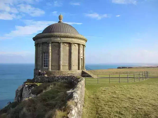 Irish Mussenden Temple Free 3D model