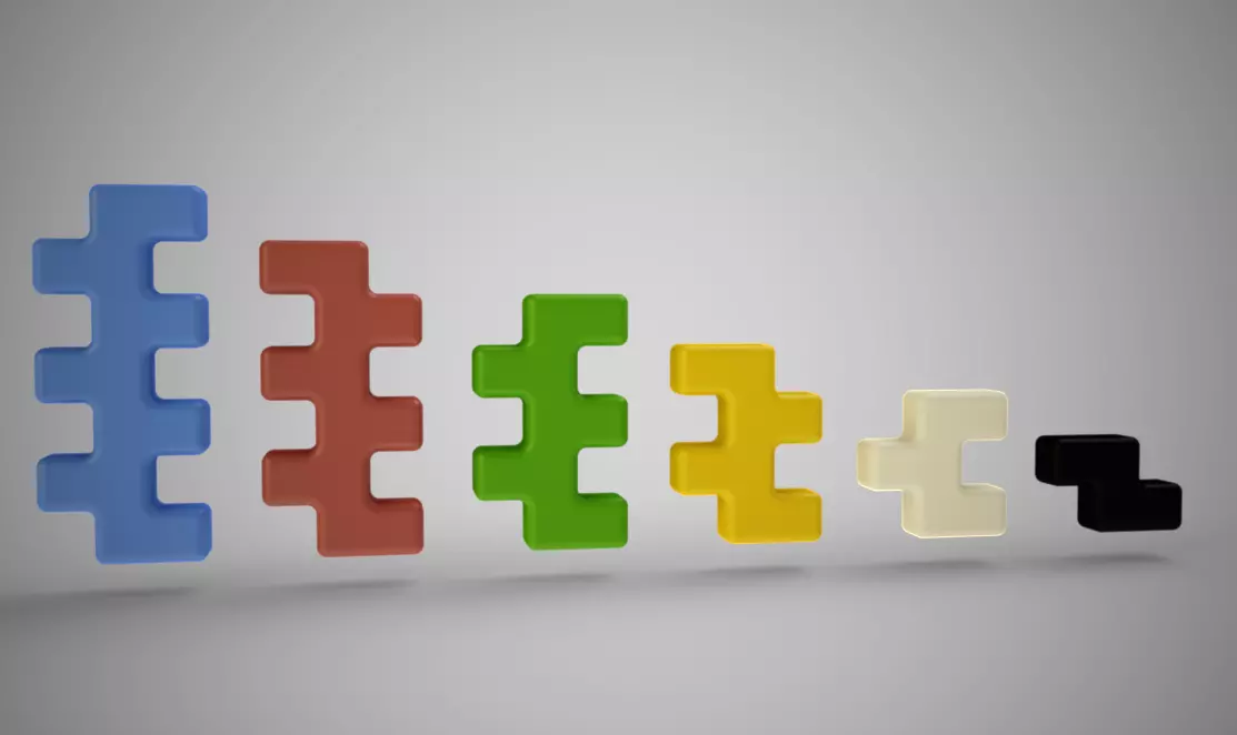 Jigsaw Toy Blocks 3D print model