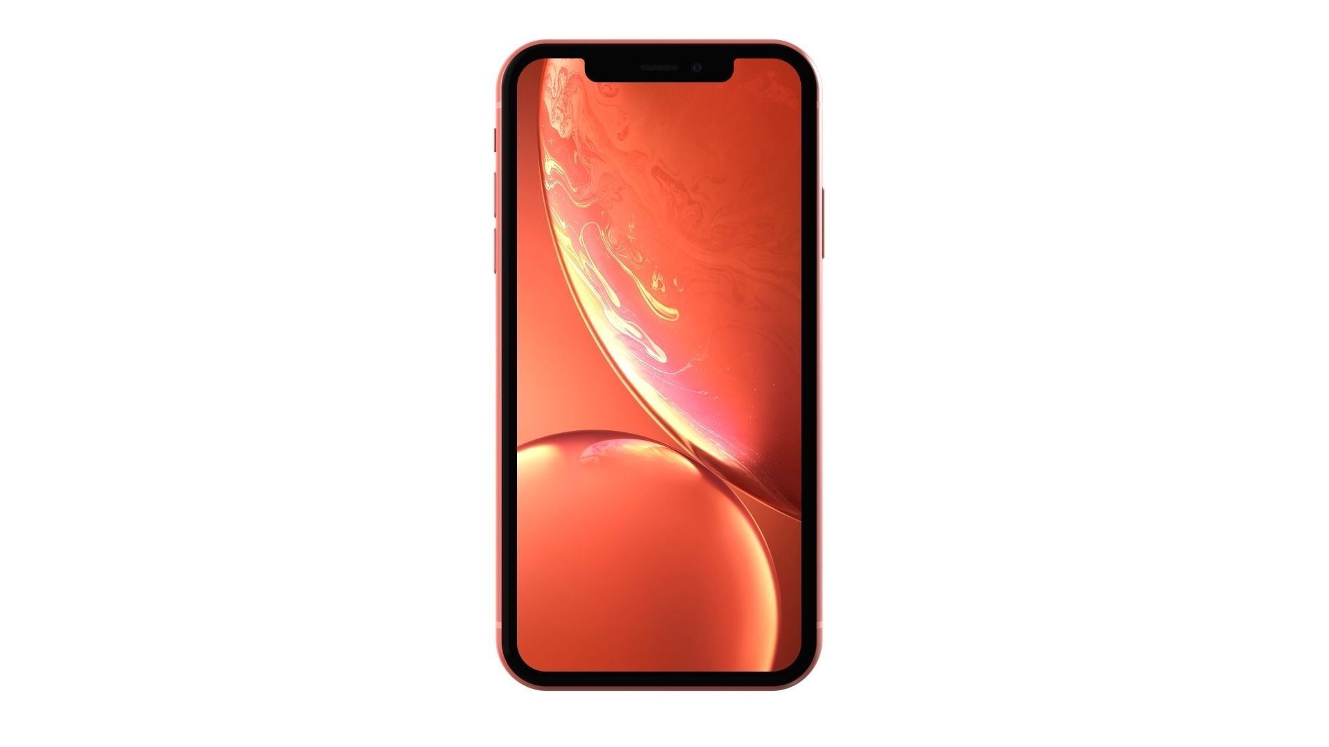 Apple iPhone XR Coral 3D model_1