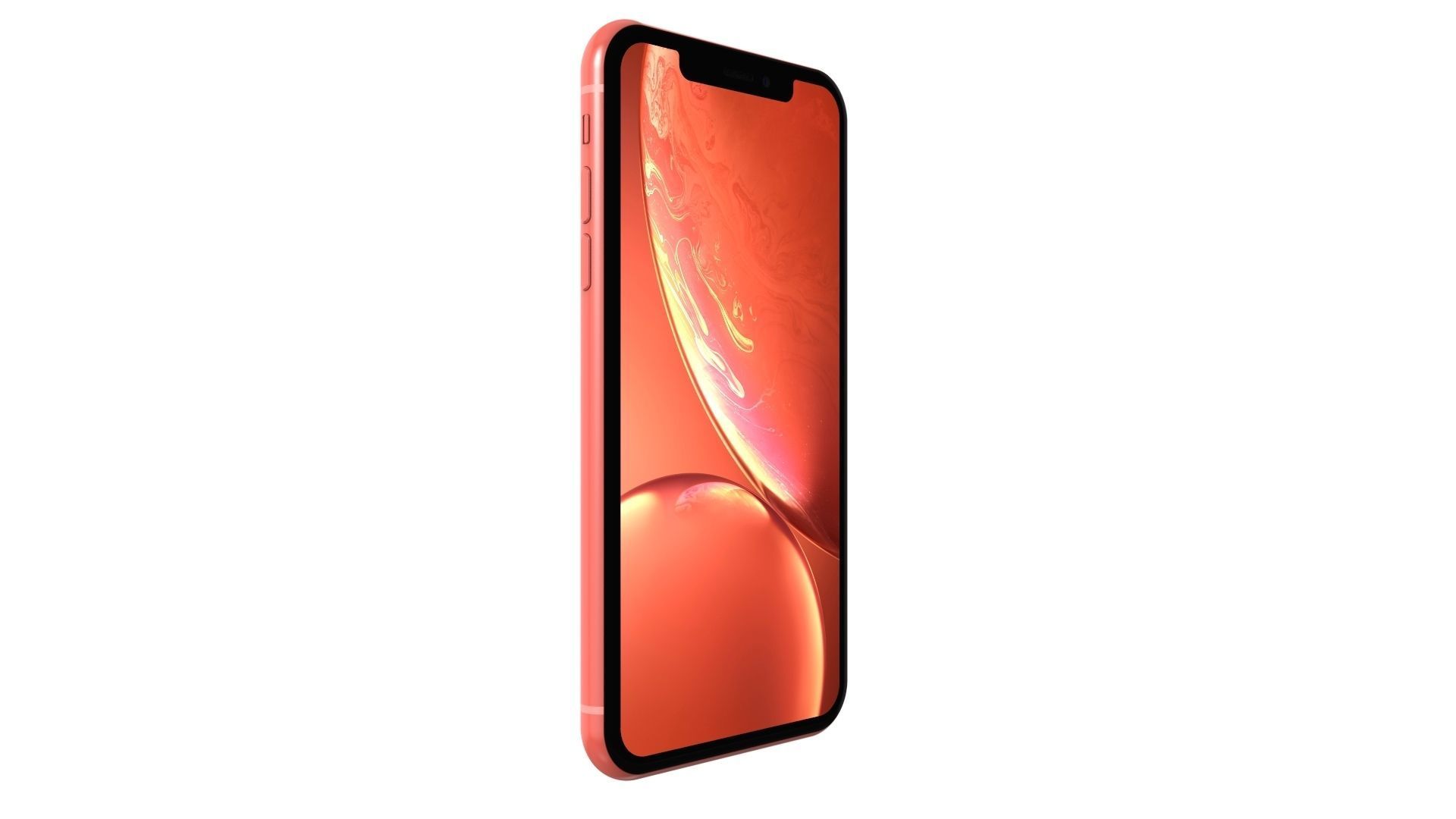 Apple iPhone XR Coral 3D model_2