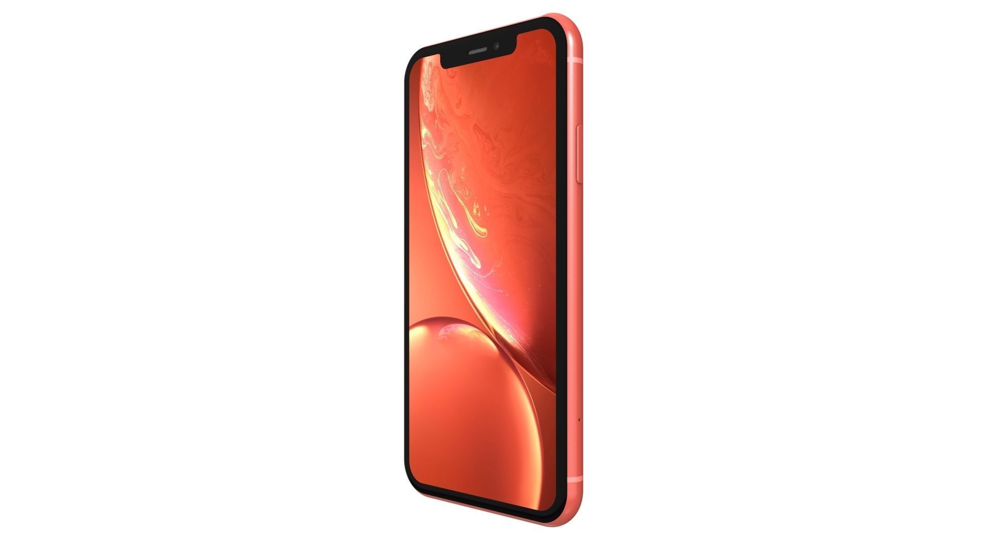 Apple iPhone XR Coral 3D model_8