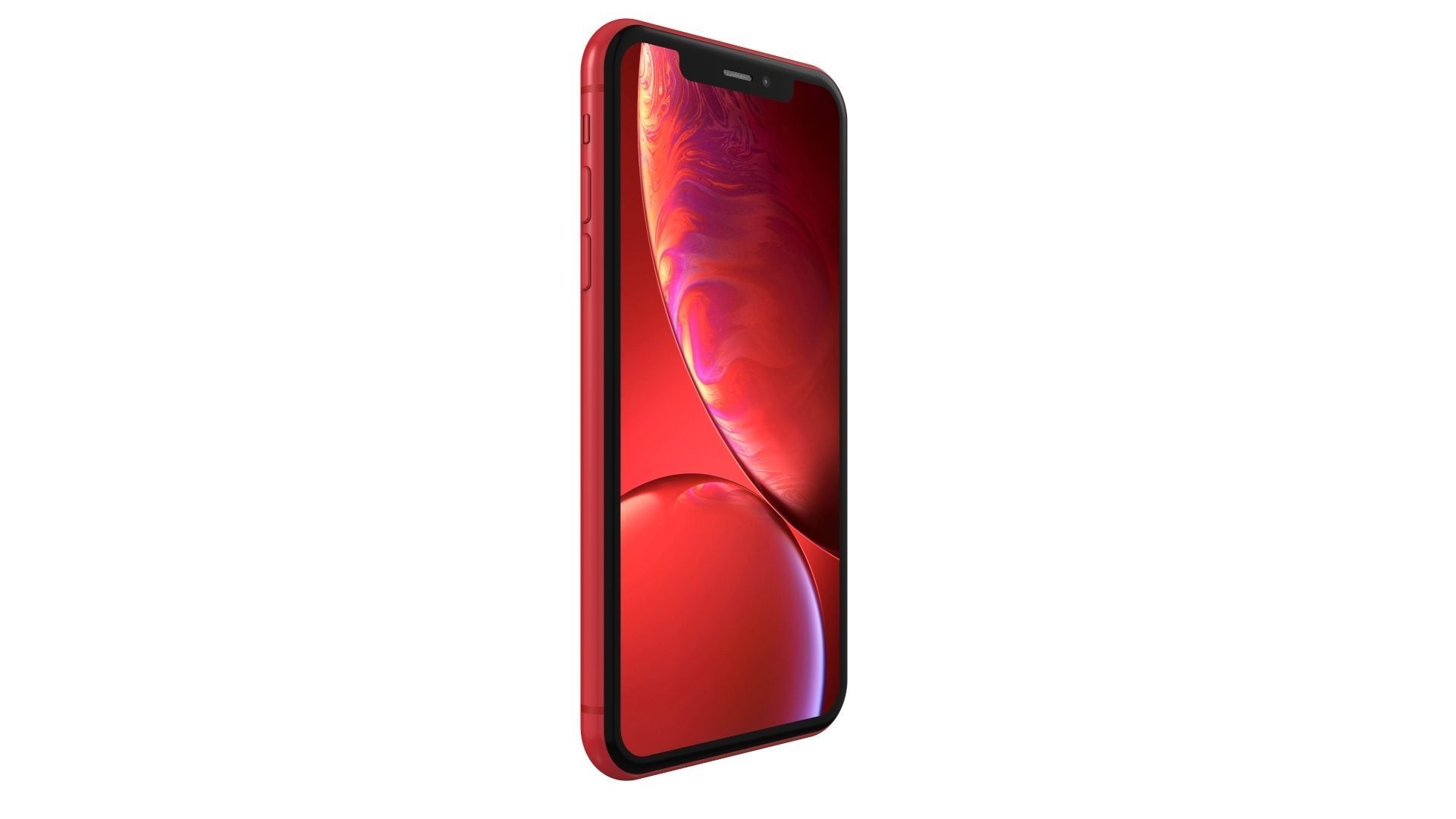 Apple iPhone XR Red 3D model_2