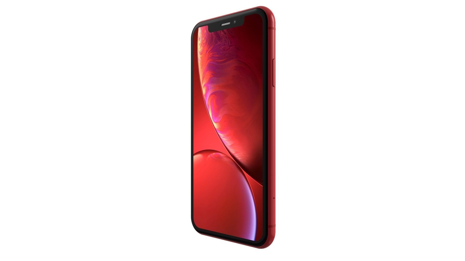 Apple iPhone XR Red 3D model_8