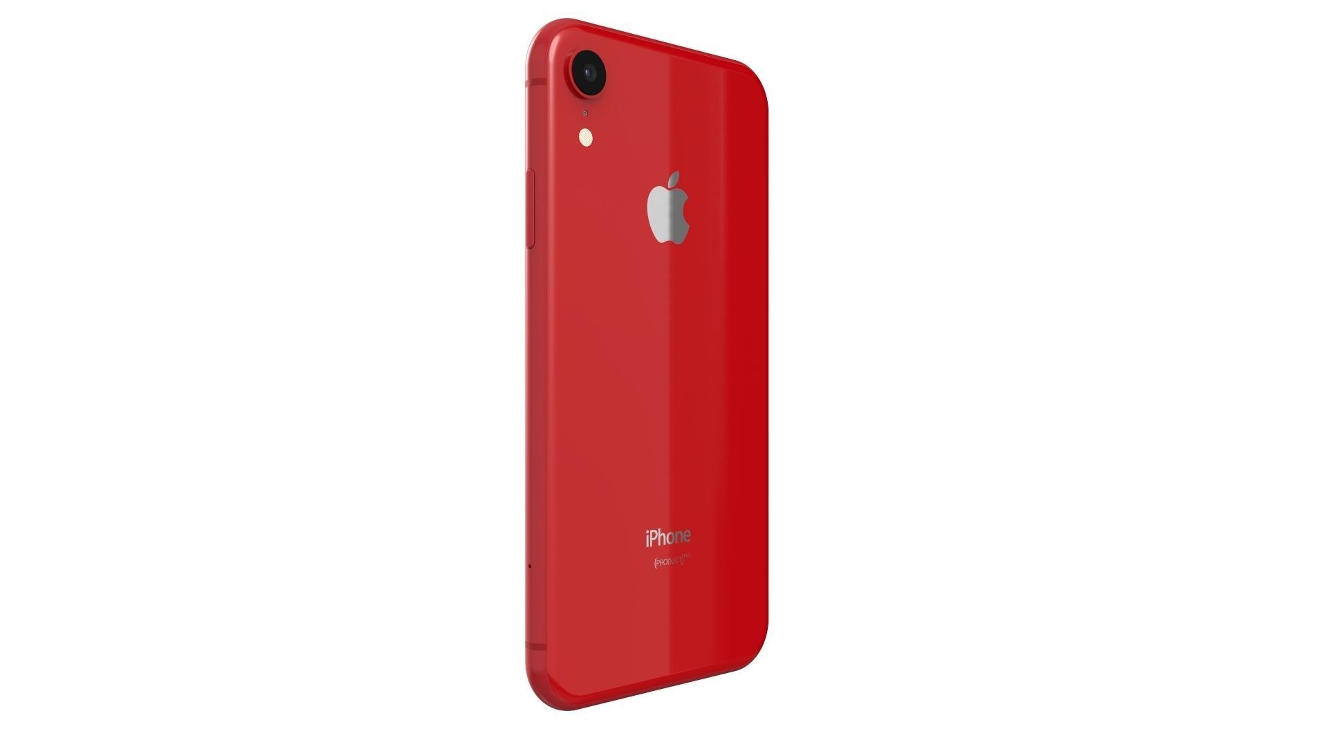 Apple iPhone XR Red 3D model_6